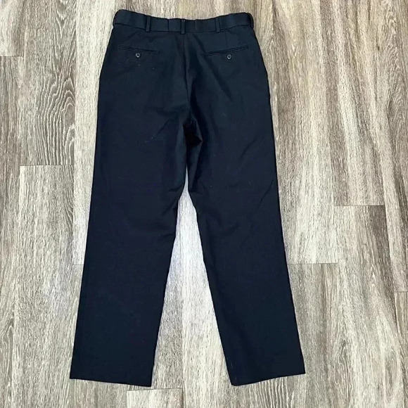 Mens Stafford Black Dress Pants - 34x32 - Picture 3 of 7